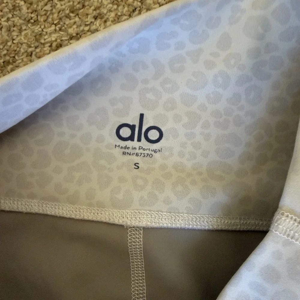 ALO YOGA Vapor High-Waist Leopard-Print Leggings